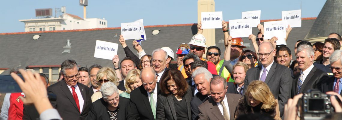 California High Speed Rail Groundbreaking